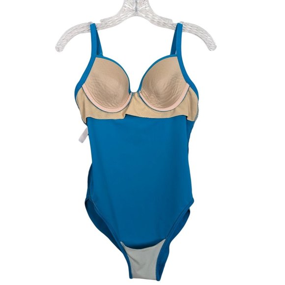 Sun Streak by Newport News one piece Swimsuit Vintage Size 10 - Picture 11 of 12